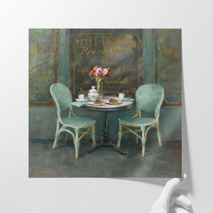 Vintage art for dining room ambiance