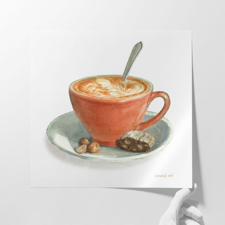 dining room wall art – cozy coffee scene