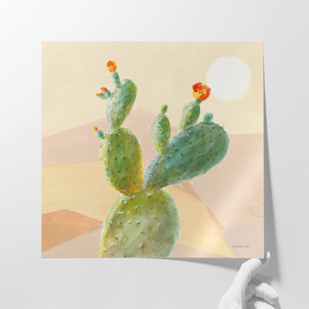 Desert Greenhouse IV - Canvas Print Wall Art