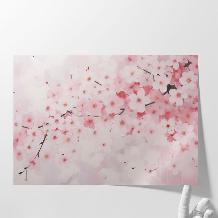 Cherry's Kiss - Canvas Print Wall Art