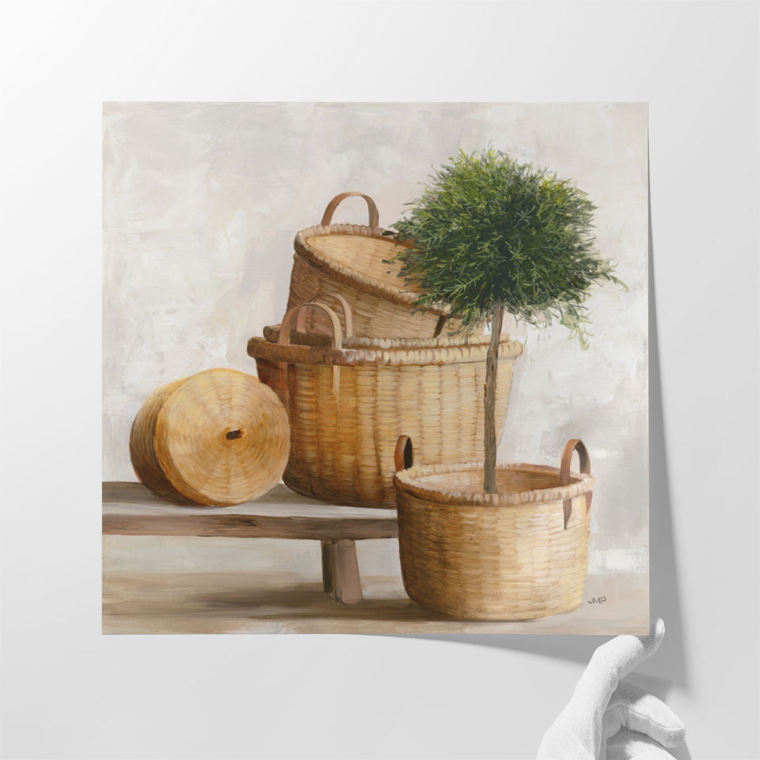 modern kitchen wall decor – rustic botanical accent