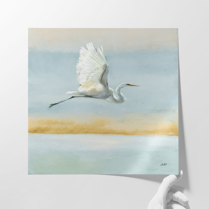 Flight Blue Sky - Canvas Print Wall Art