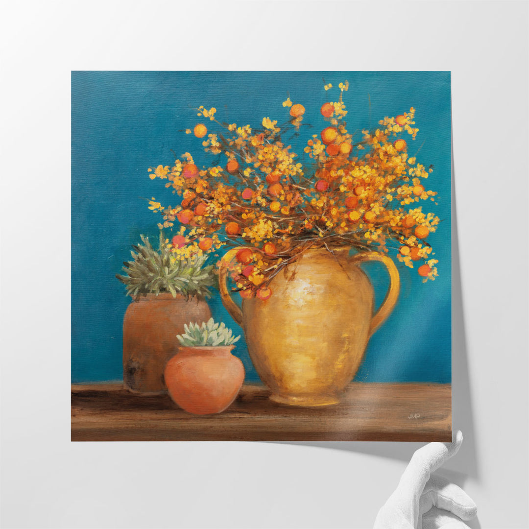 kitchen wall art – garden-inspired design