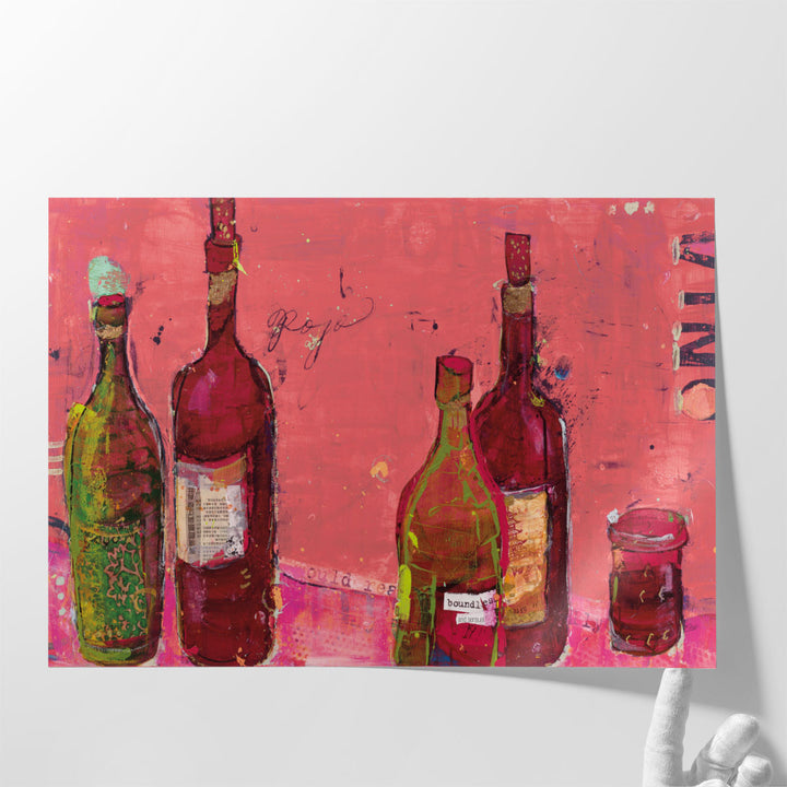 dining room wall decor – sophisticated wine theme