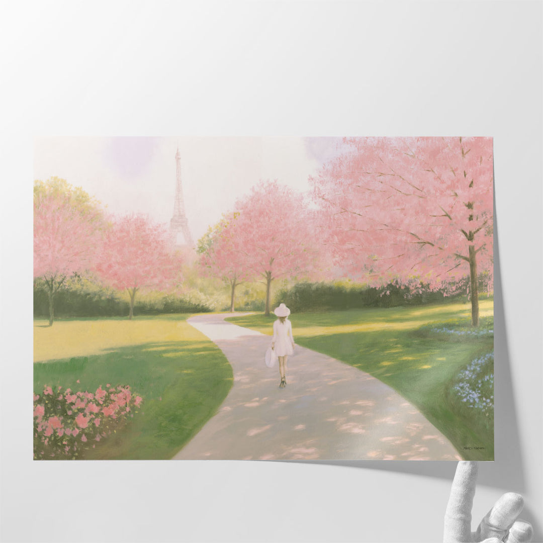 Green landscape canvas prints for bedroom décor