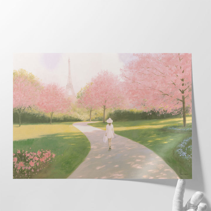 Green landscape canvas prints for bedroom décor