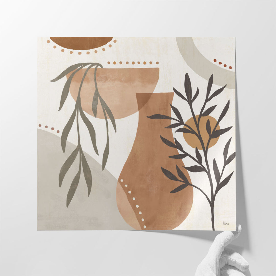 dining wall decor – organic contemporary look