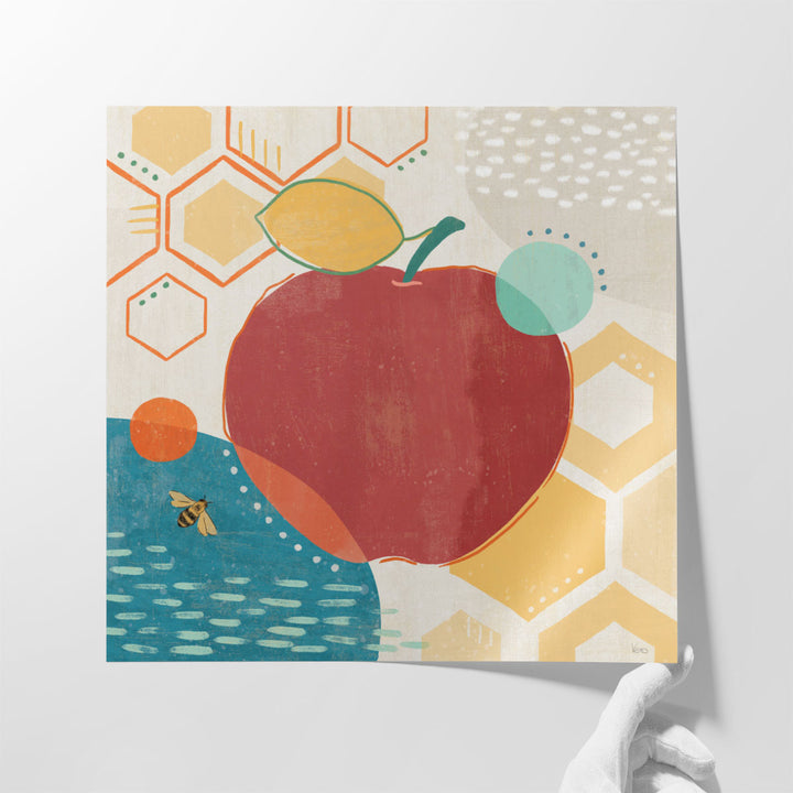 Large Dining Room Wall Decor modern apple art