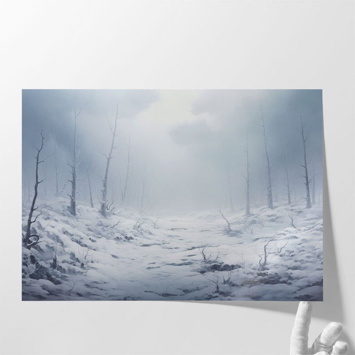 Too Cold - Canvas Print Wall Art
