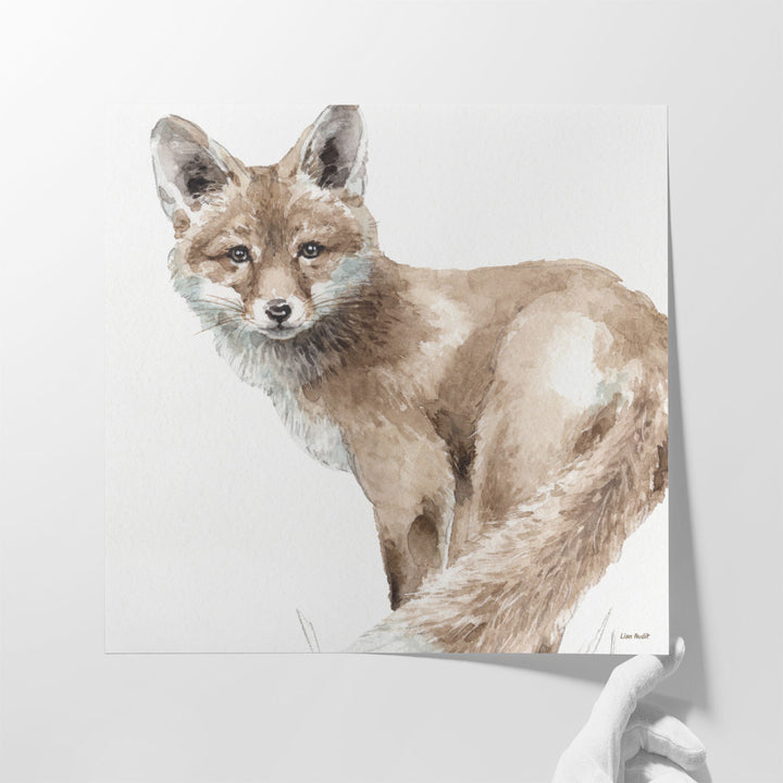 Forest Friends V - Canvas Print Wall Art