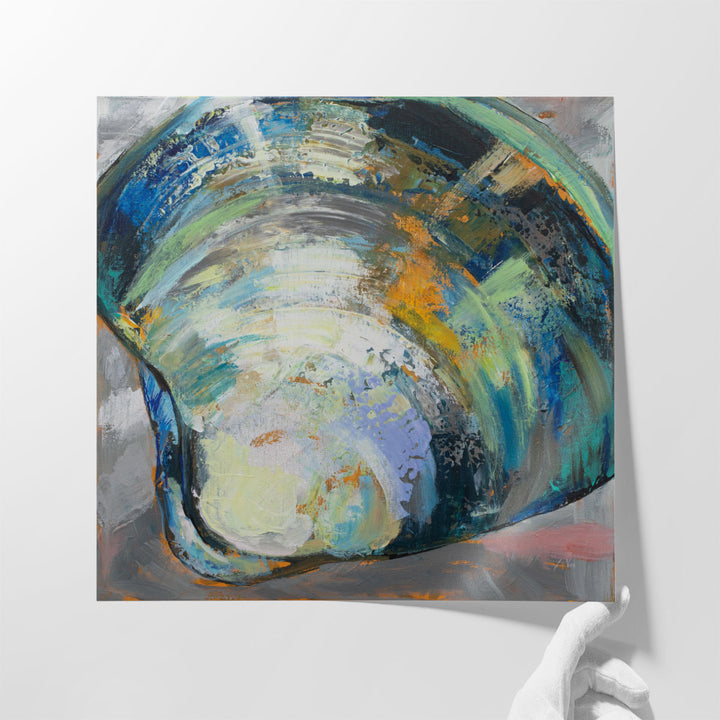 Kitchen Wall Decor – stunning shell focal point