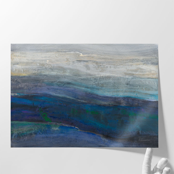 Contemporary abstract wall art for hallway