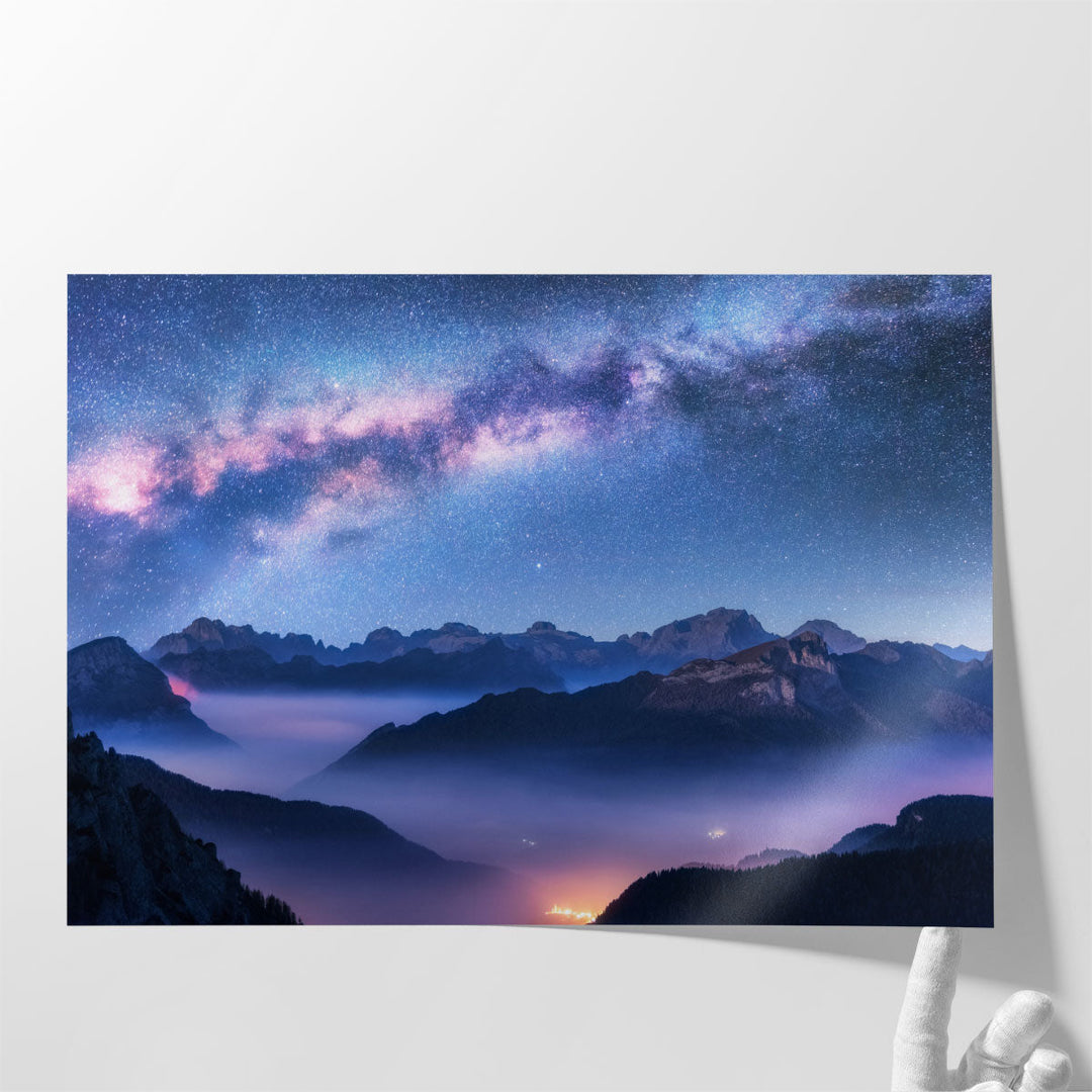 Landscape photo prints for bedroom décor