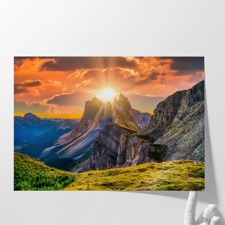 Big landscape photo prints for wall decor