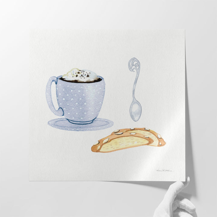 20x20 Canvas Print for Dining Room – bold coffee design