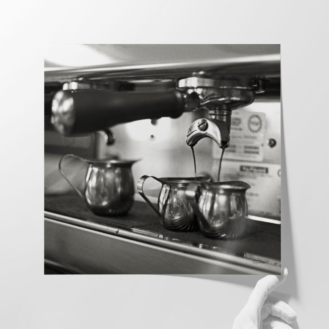 Big Kitchen Wall Decor bold black-and-white canvas
