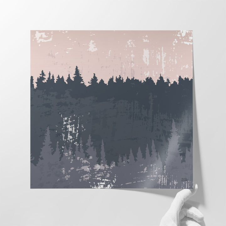 Large landscape paintings for entryway
