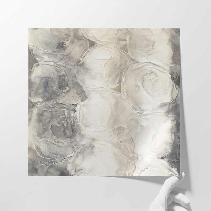 Gray Circles I - Canvas Print Wall Art