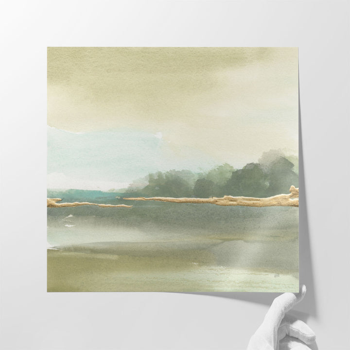 large living room artwork – serene hills