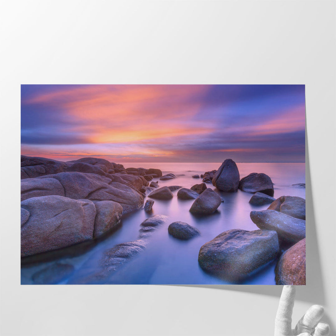 Sunset at Hadmarrumphung, Thailand - Canvas Print Wall Art