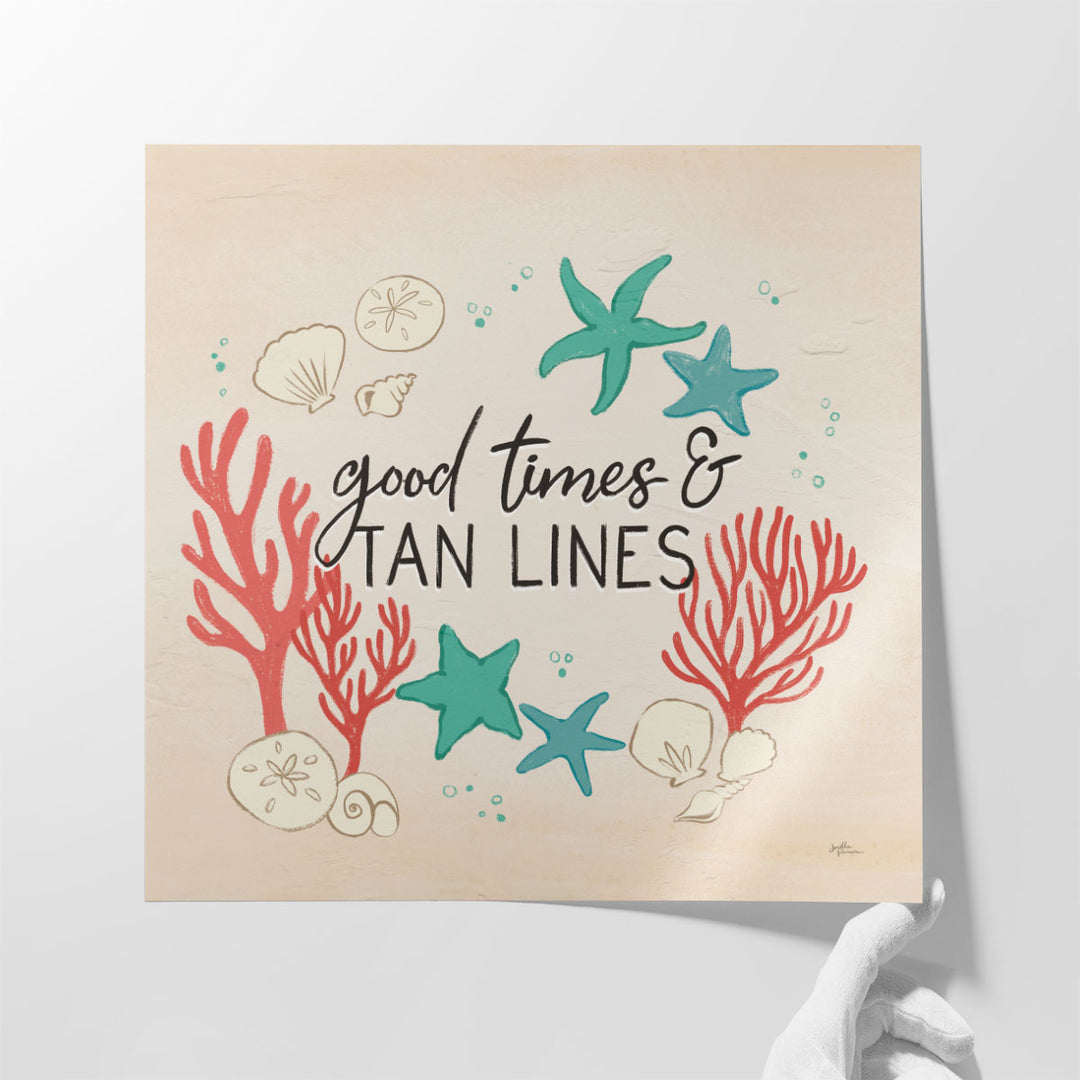 Beach Time IV - Canvas Print Wall Art