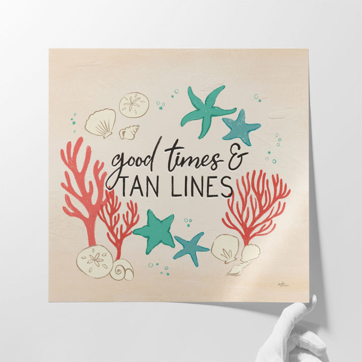 Beach Time IV - Canvas Print Wall Art