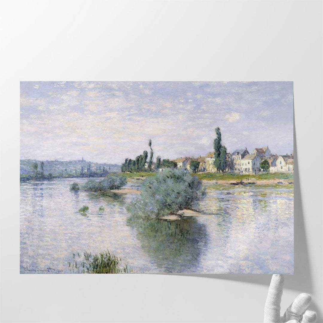 The Seine at Lavacourt, 1880 - Canvas Print Wall Art