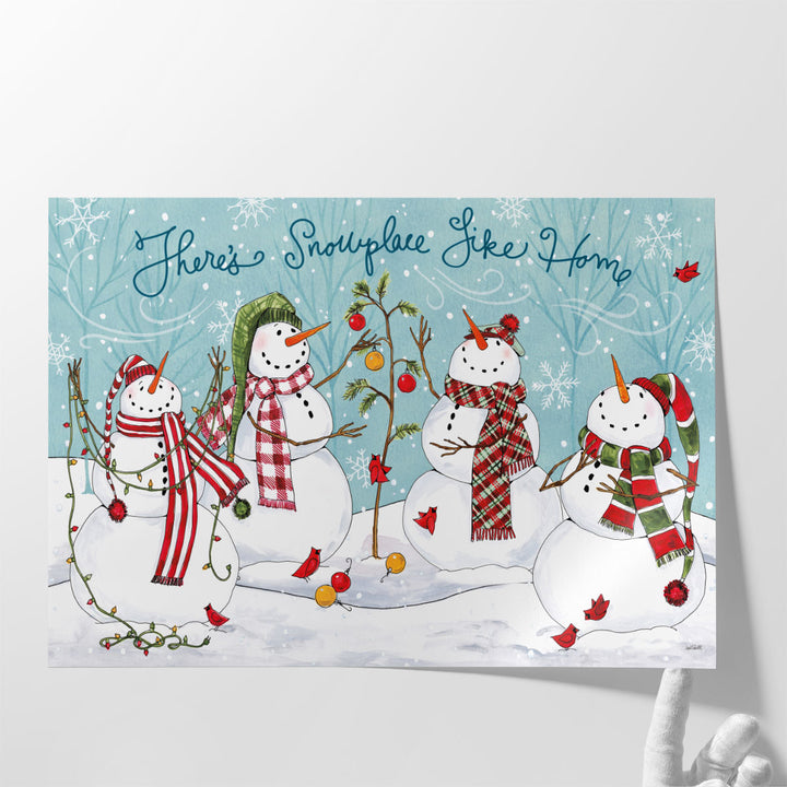 Snowplace Like Home I - Canvas Print Wall Art