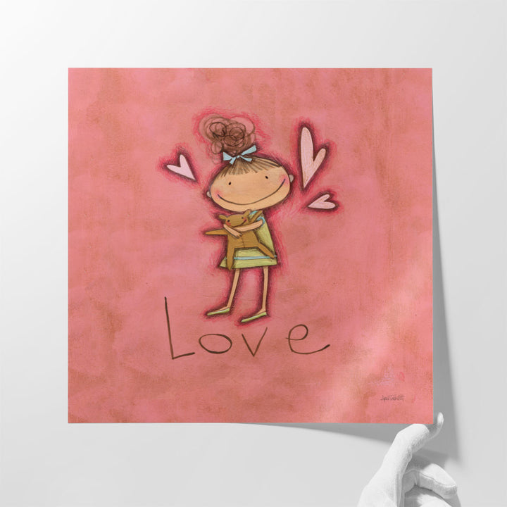 Love - Canvas Print Wall Art