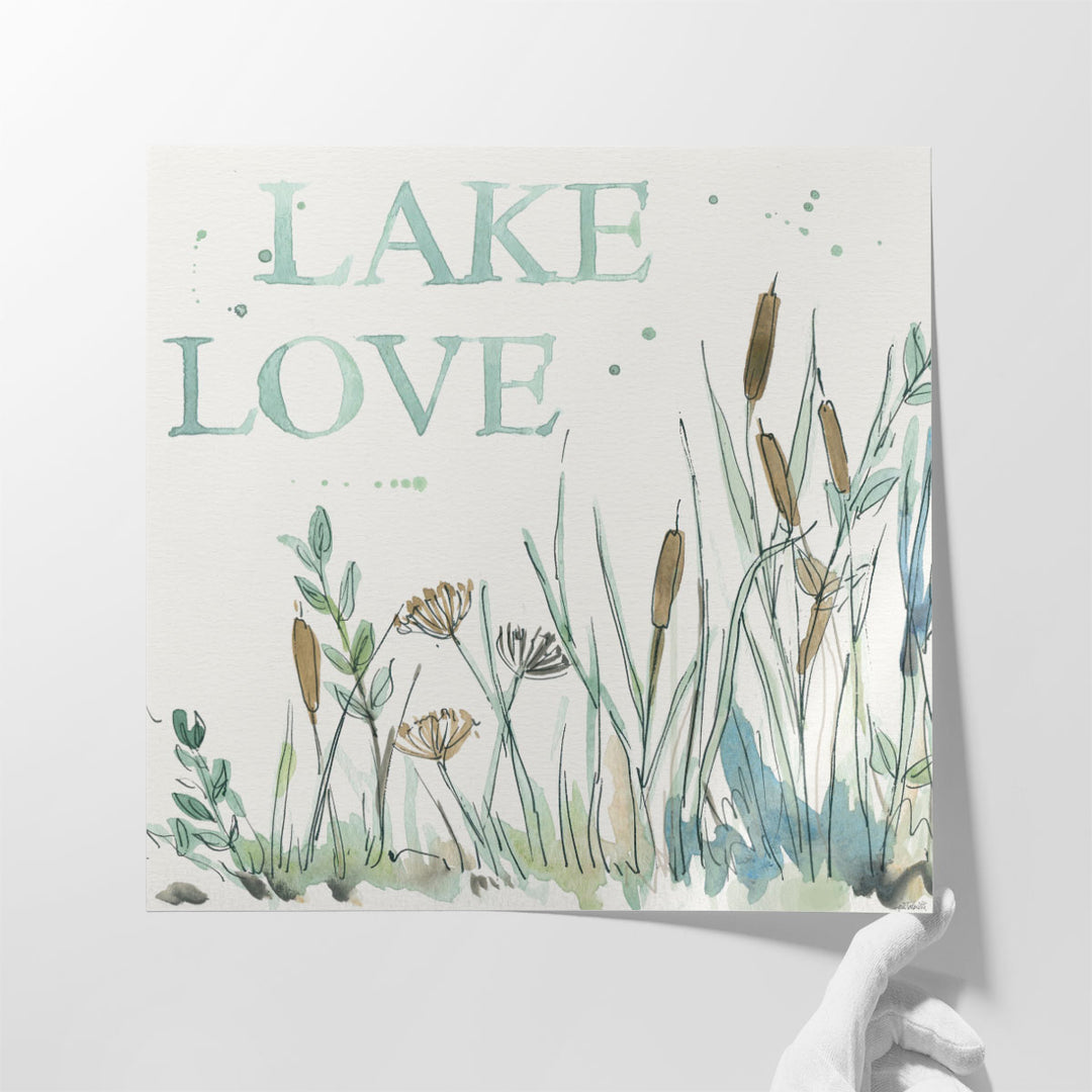 Lakehouse VI - Canvas Print Wall Art