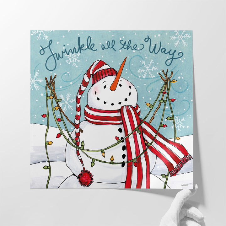 Snowplace Like Home II - Canvas Print Wall Art