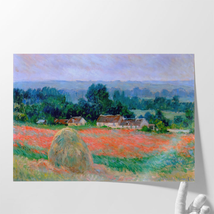 Haystack at Giverny, 1886 - Canvas Print Wall Art
