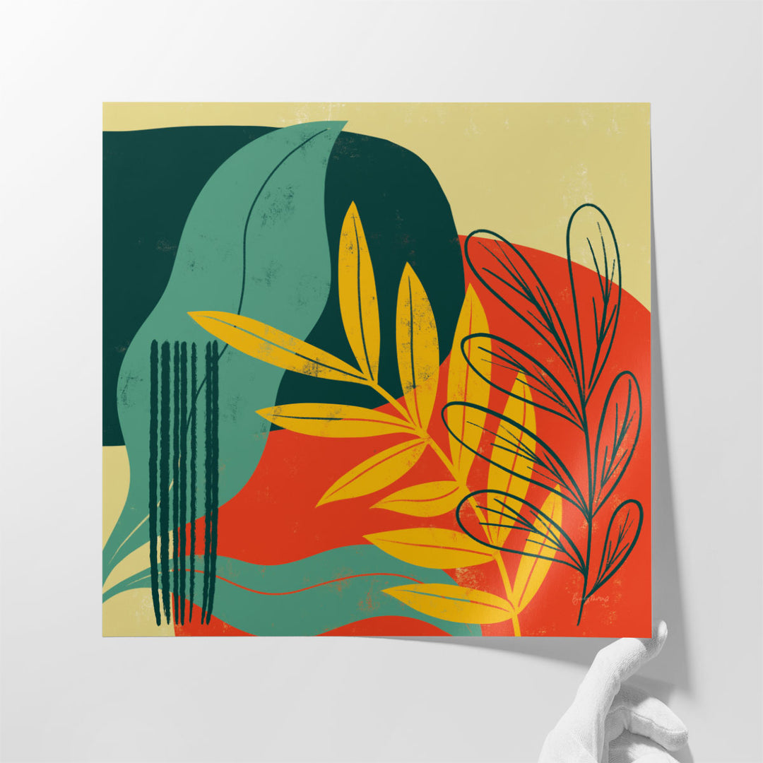 Mid Century Modern II - Canvas Print Wall Art
