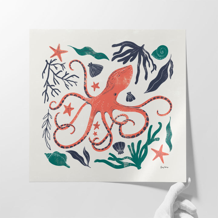 Coastal Reef IV - Canvas Print Wall Art