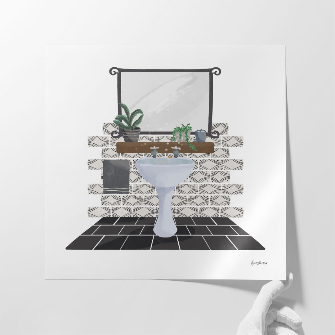 Relaxing Bathroom I - Canvas Print Wall Art