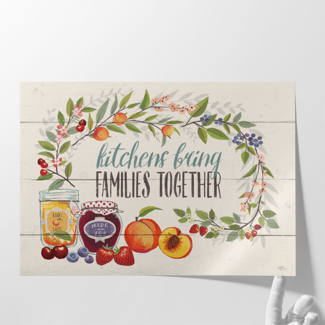 Motivational Typography Wall Art for Kitchen – motivational script