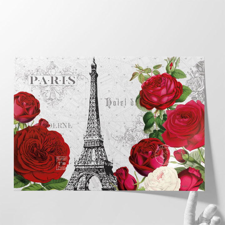 Rouge Paris I - Canvas Print Wall Art