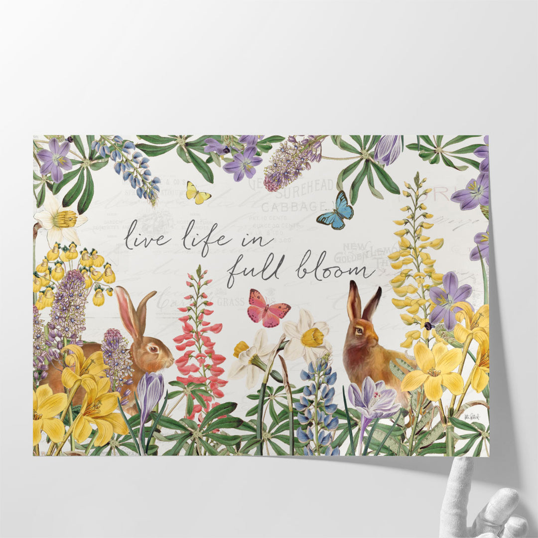 Easter Garden I - Canvas Print Wall Art