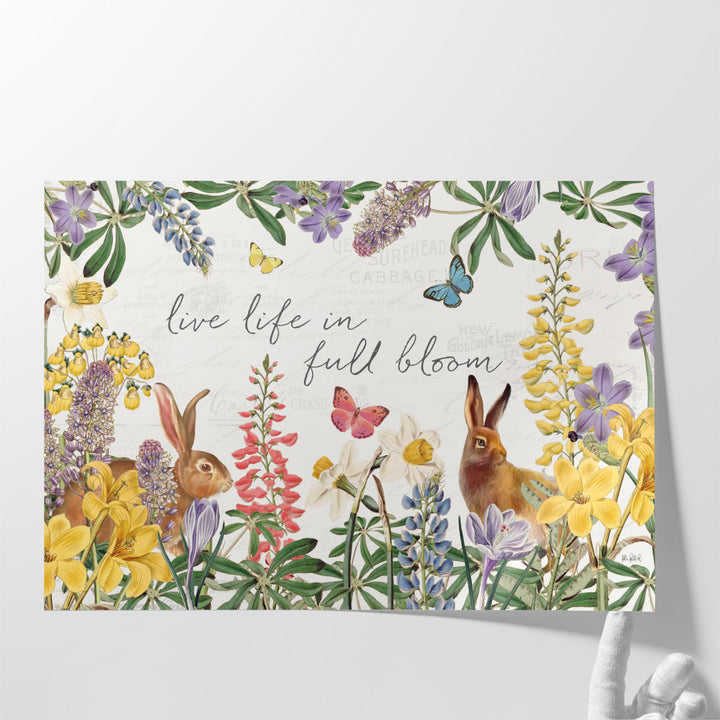 Easter Garden I - Canvas Print Wall Art