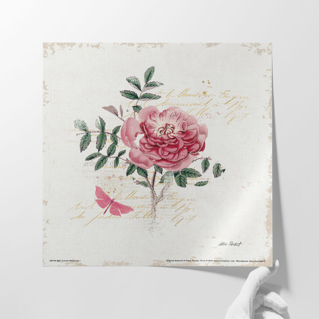 French Romance I - Canvas Print Wall Art