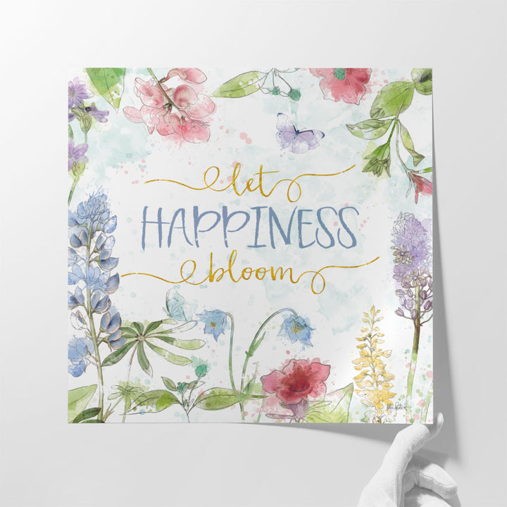 Spring Splash IV - Canvas Print Wall Art