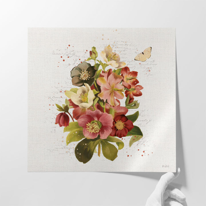 Vintage Petals VIII - Canvas Print Wall Art