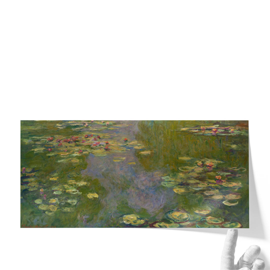 Water Lilies, 1919 - Canvas Print Wall Art