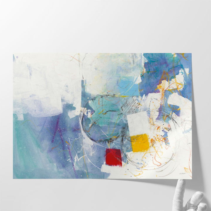 Large Abstract Painting for Hallway focal piece