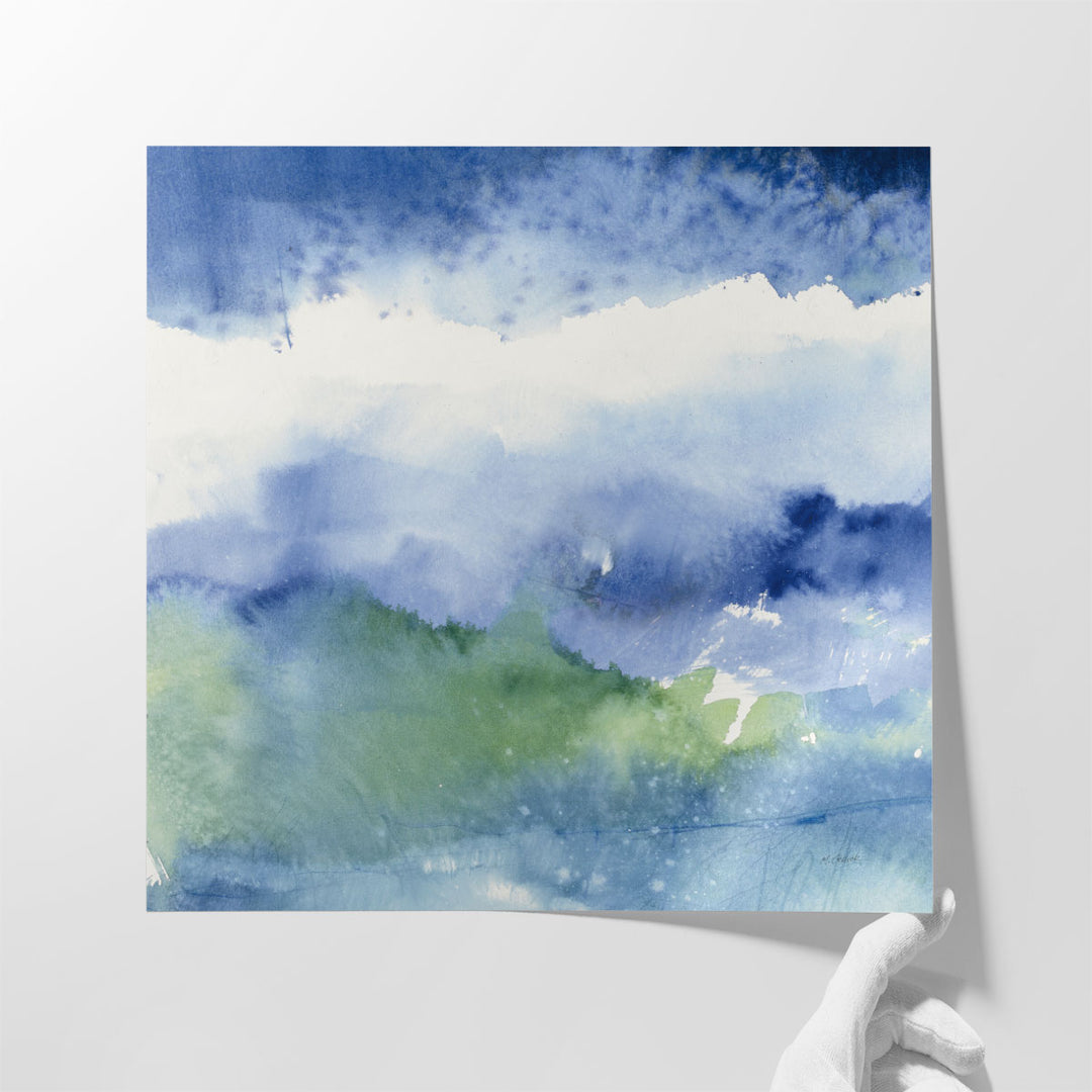Midnight At The Lake III - Canvas Print Wall Art