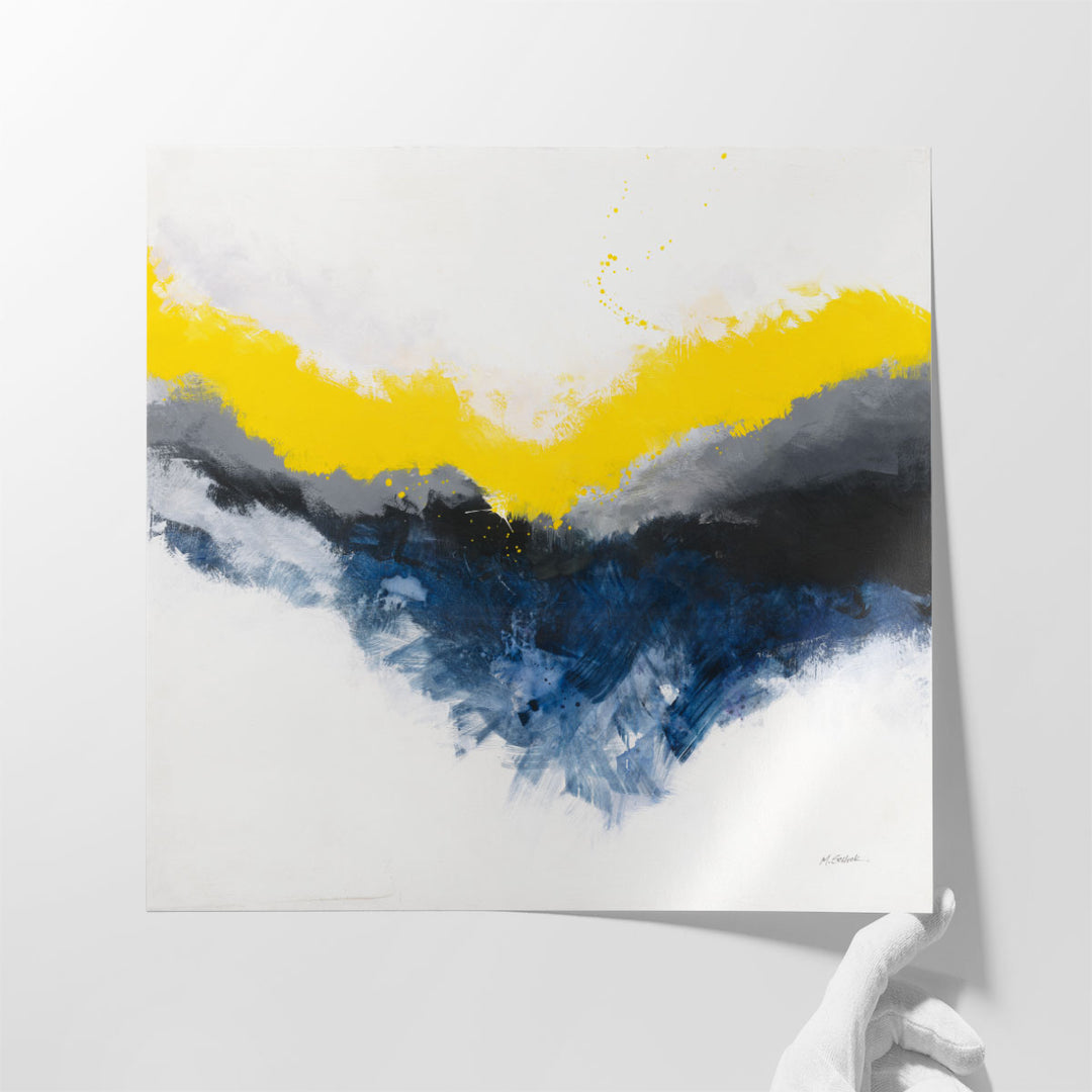 dynamic white canvas art close-up