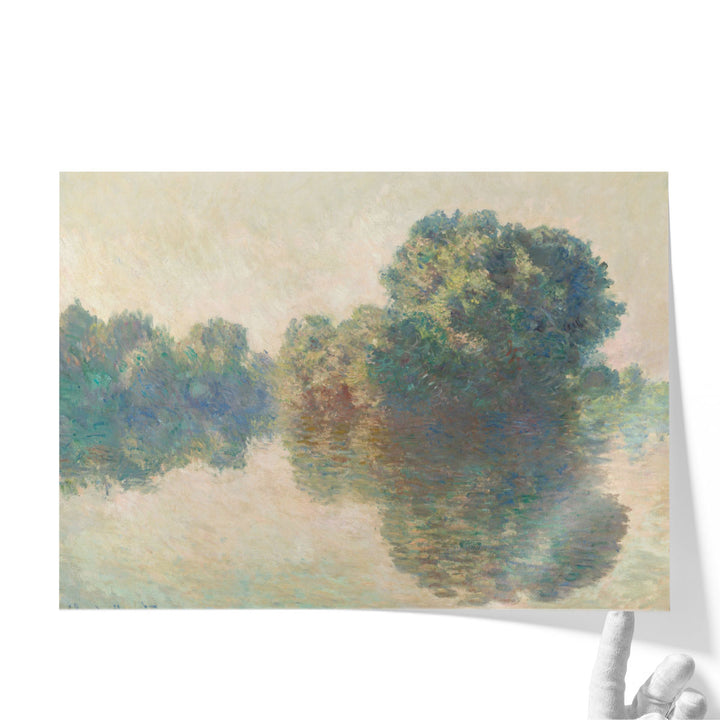 The Seine at Giverny, 1897 - Canvas Print Wall Art