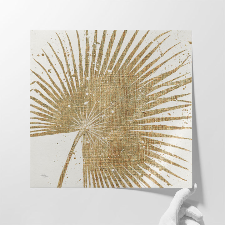 Gold Leaves II - Canvas Print Wall Art
