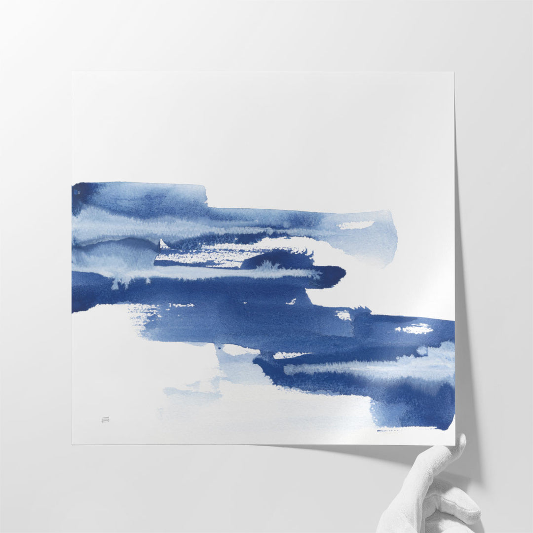 Classic Blue V - Canvas Print Wall Art