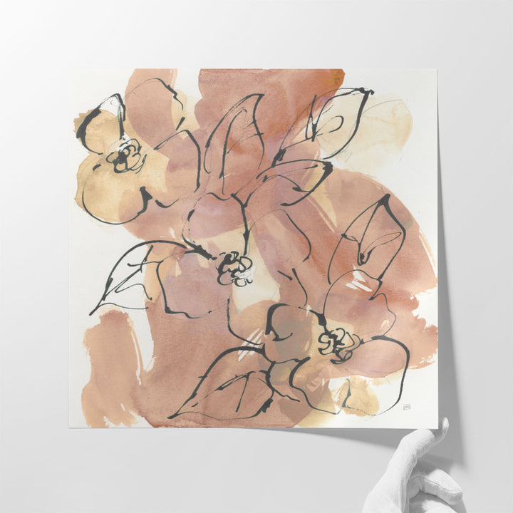 Cashmere Flora II - Canvas Print Wall Art